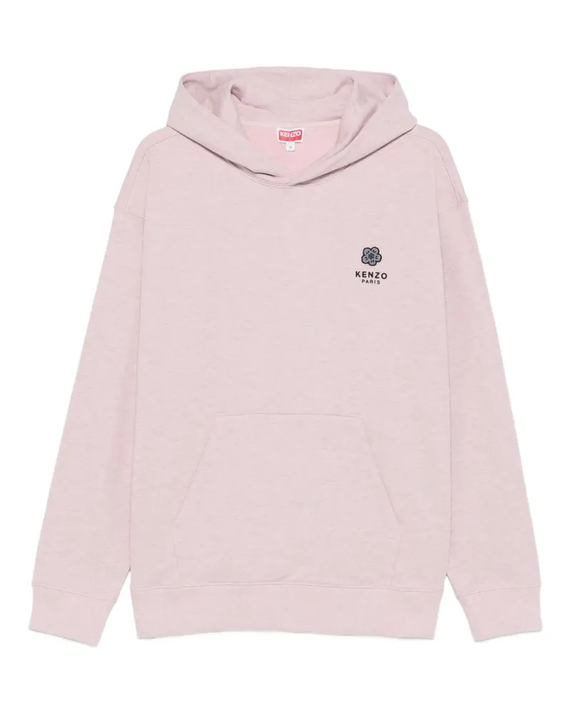Kenzo Hoodie mit Logo-Stickerei - Rosa Rosa