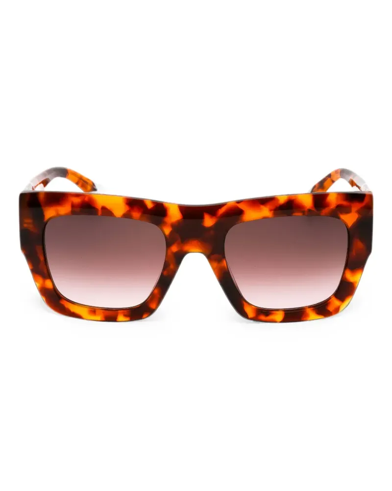 Missoni geometric-frame sunglasses - Braun Braun