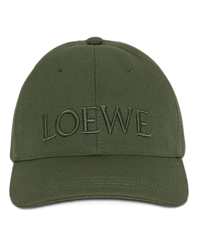 Loewe Baseballkappe mit Logo-Stickerei - Grün Grün