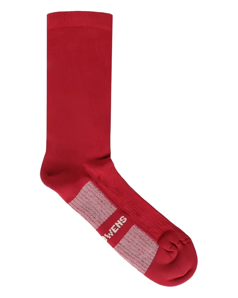 Rick Owens Glitter socks - Rot Rot