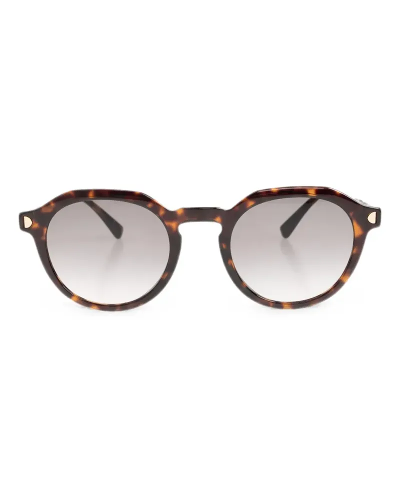 Mykita Reno Sonnenbrille mit rundem Gestell - Braun Braun