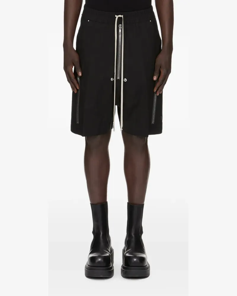 Rick Owens Tower Heizer Bermudas - Schwarz Schwarz