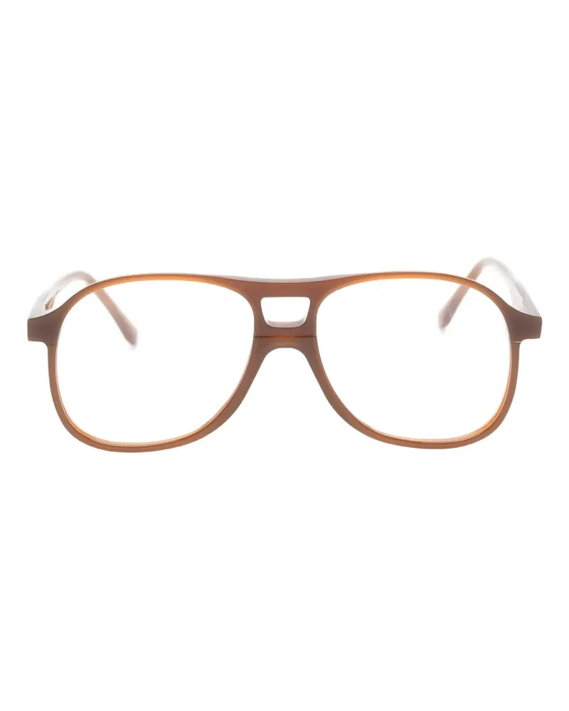 Lesca Rock Pilotenbrille - Braun Braun
