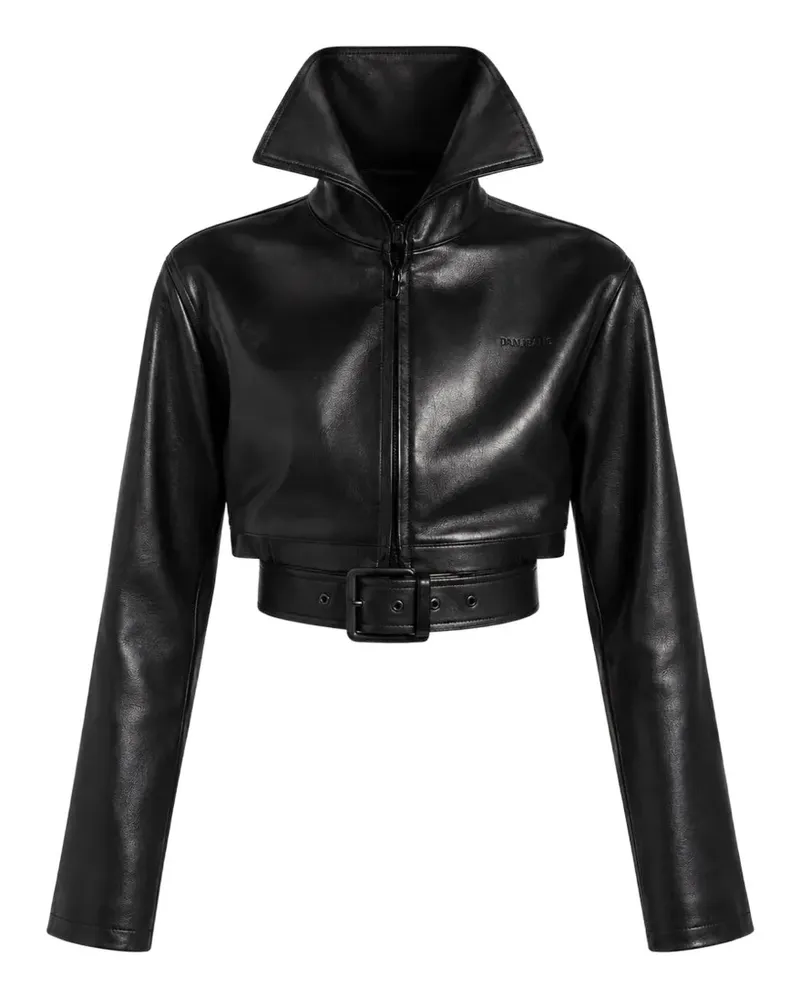 Balenciaga cropped jacket in black - Schwarz Schwarz