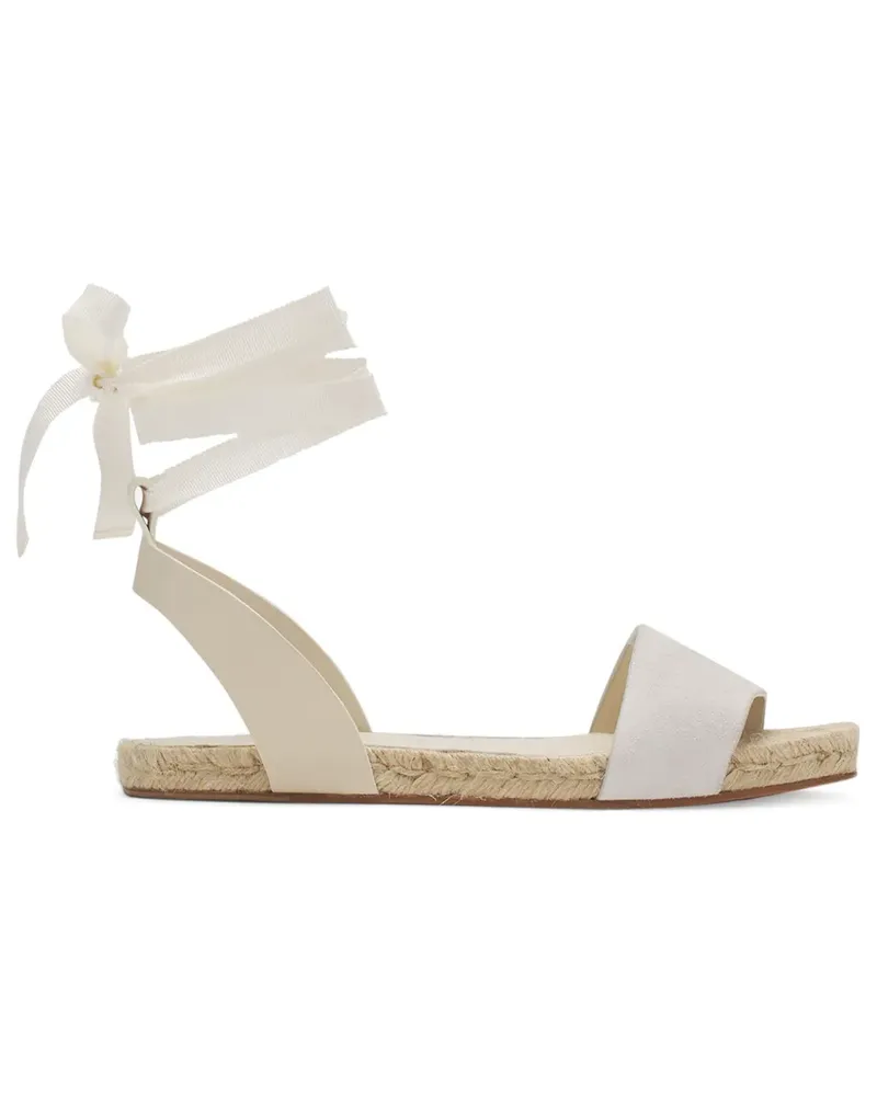 Lanvin Sandalen aus Leder - Weiß Weiß