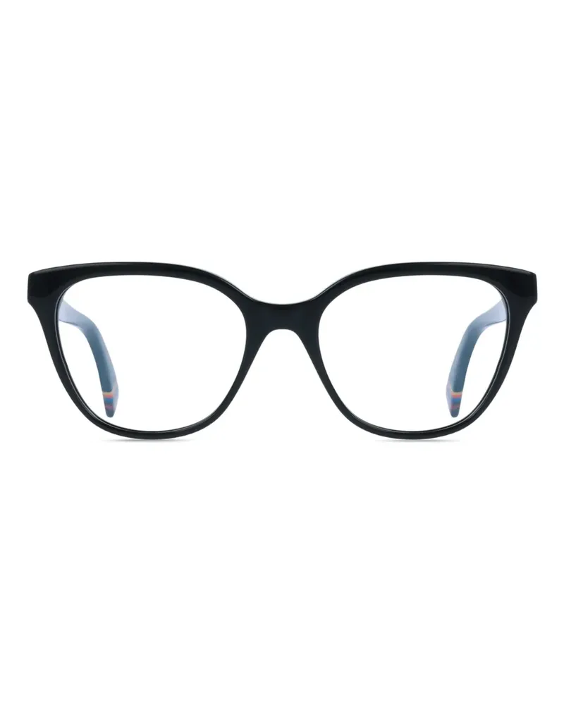 Paul Smith Brille im Cat-Eye-Design - Schwarz Schwarz