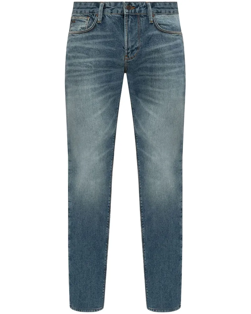 Emporio Armani J06 Slim-Fit-Jeans Blau