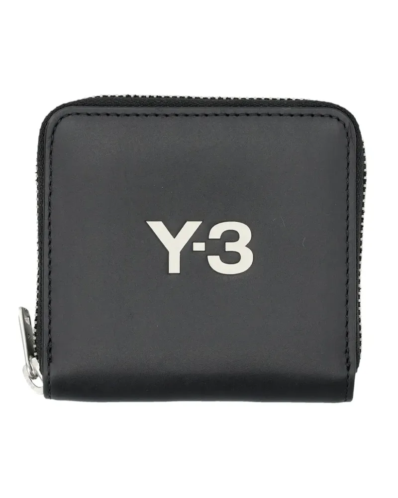 Y-3 Portemonnaie mit Logo-Print - Schwarz Schwarz