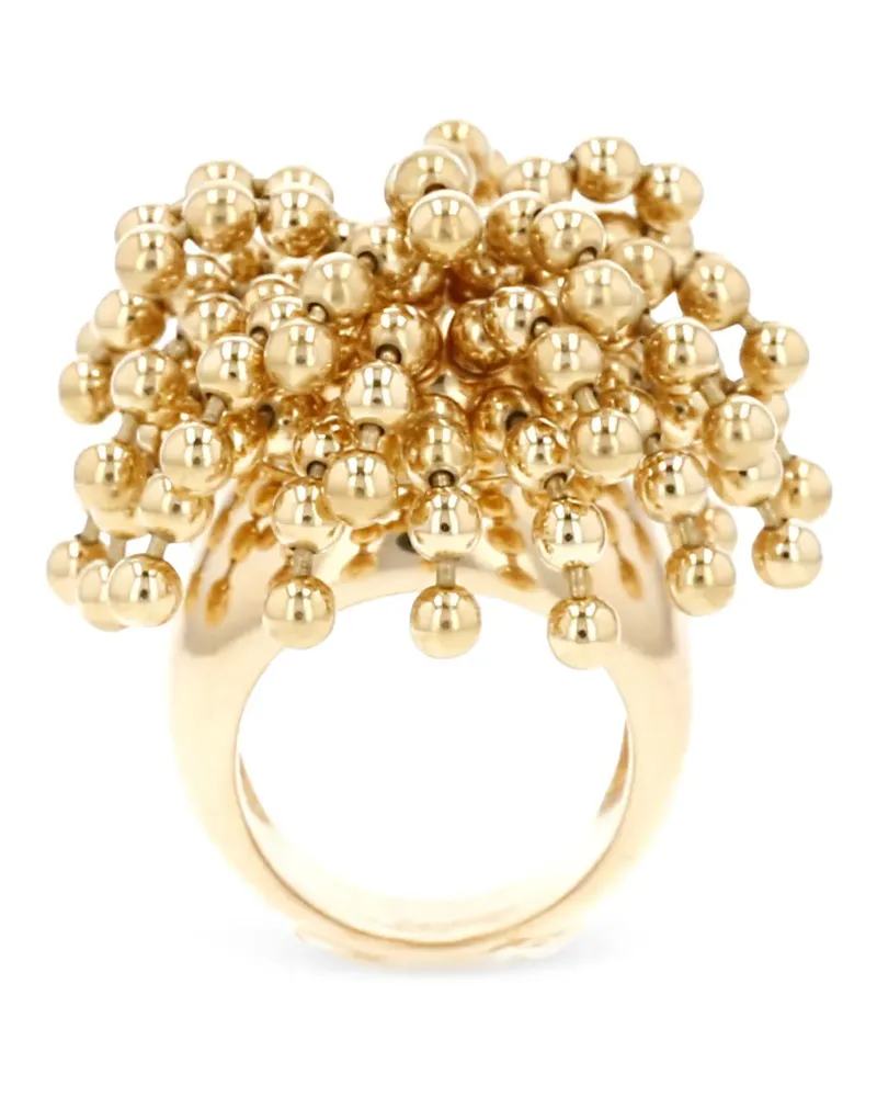 Cartier 1999 Gelbgoldring mit Perle Gold
