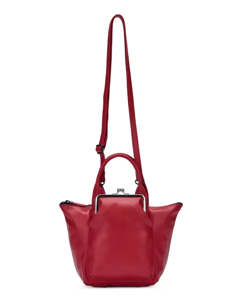 Yohji Yamamoto Handtasche aus Leder - Rot Rot