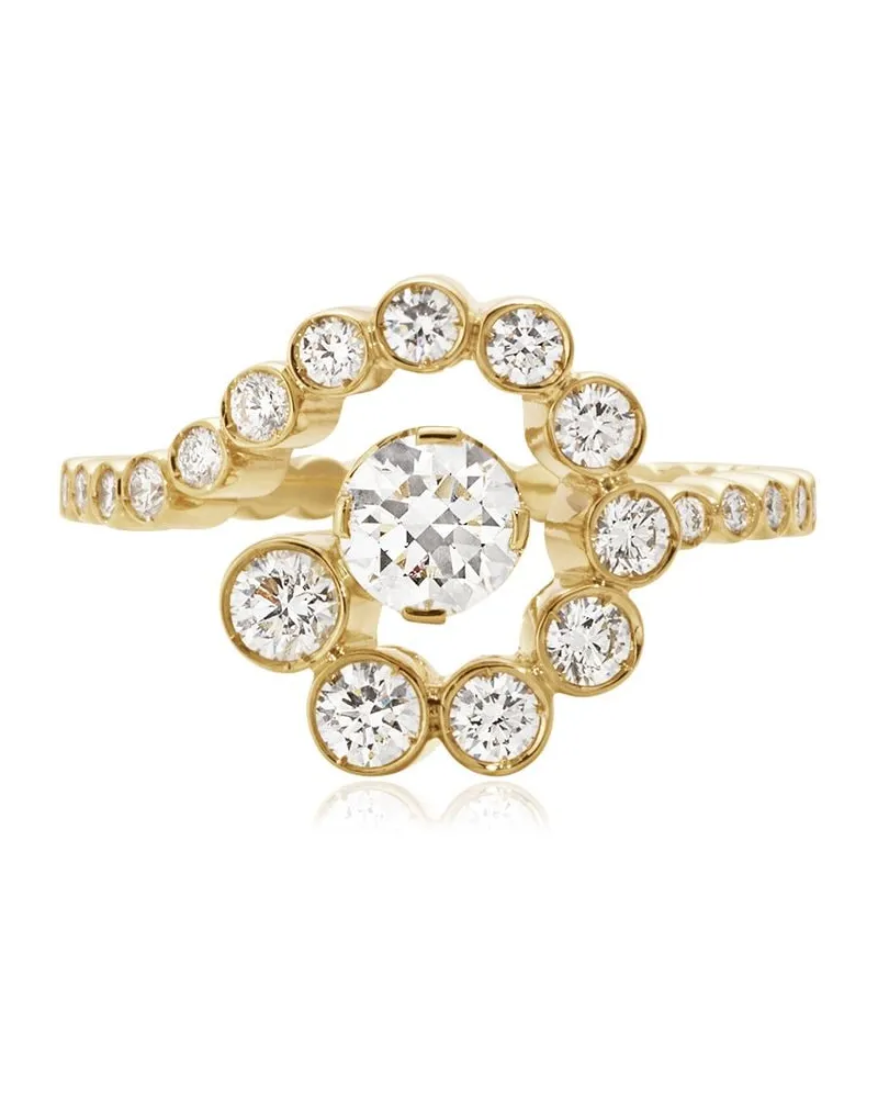 Sophie Bille Brahe 18kt Escargot de Diamant Gelbgoldring Gold
