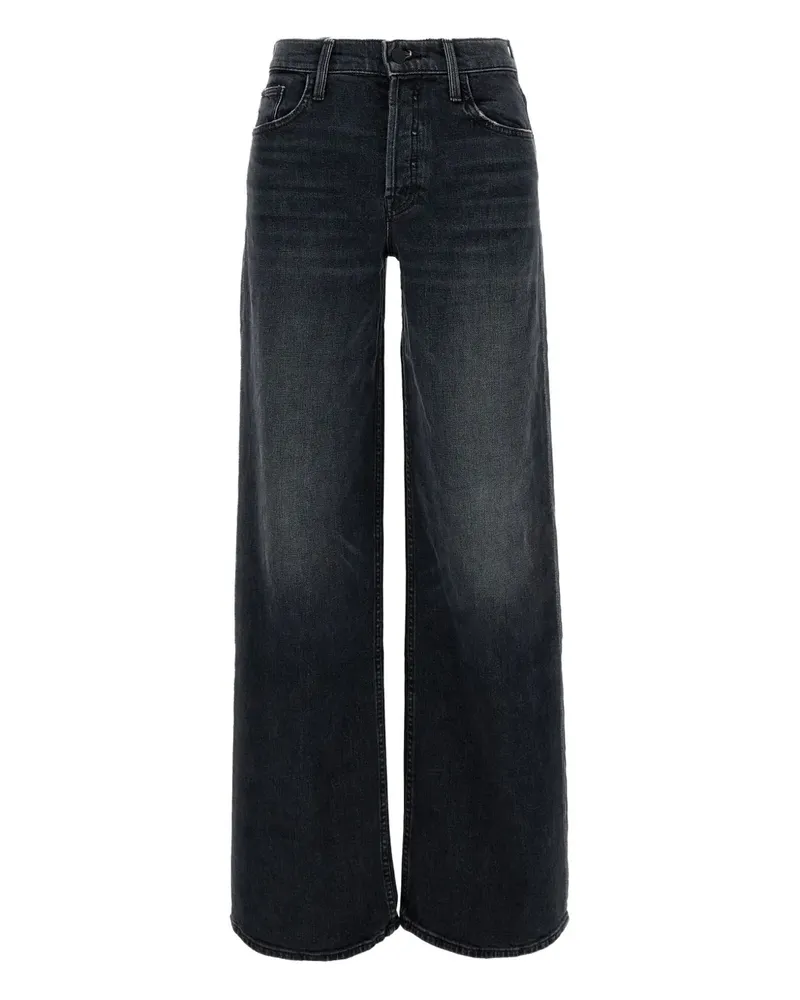 Mother Smoothie Sneak Jeans - Schwarz Schwarz