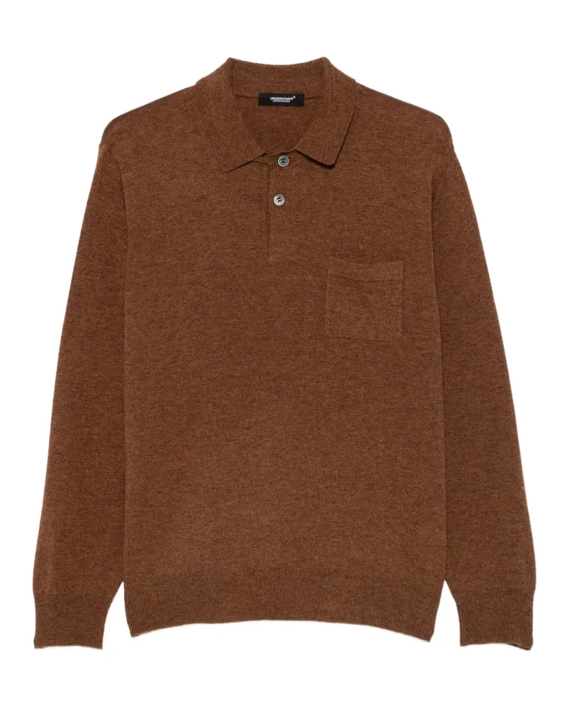 Undercover button-fastening pocket sweater - Braun Braun