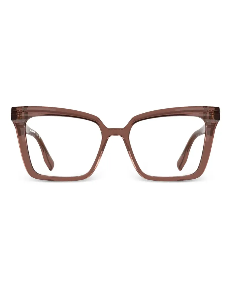 Karl Lagerfeld Brille mit eckigem Gestell - Rosa Rosa