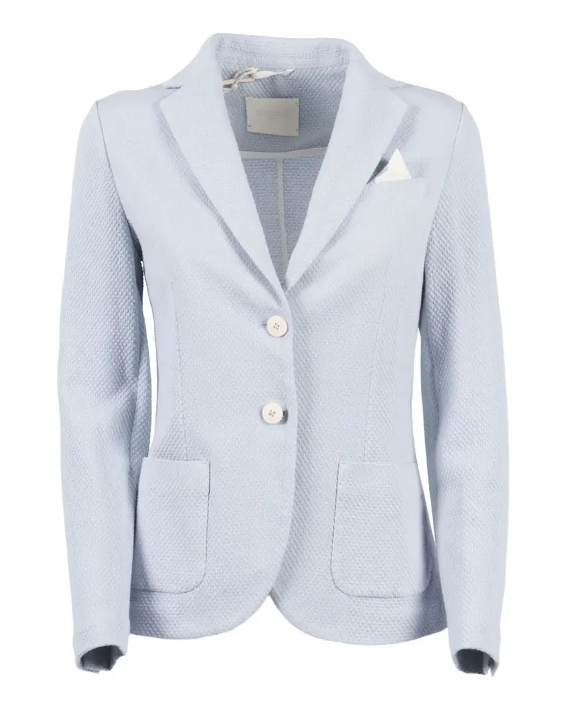 CIRCOLO 1901 slim-fit honeycomb jacket - Blau Blau