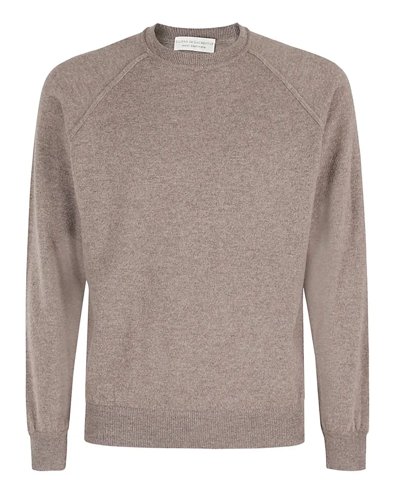 Filippo de Laurentiis Pullover mit Raglanärmeln - Nude Nude