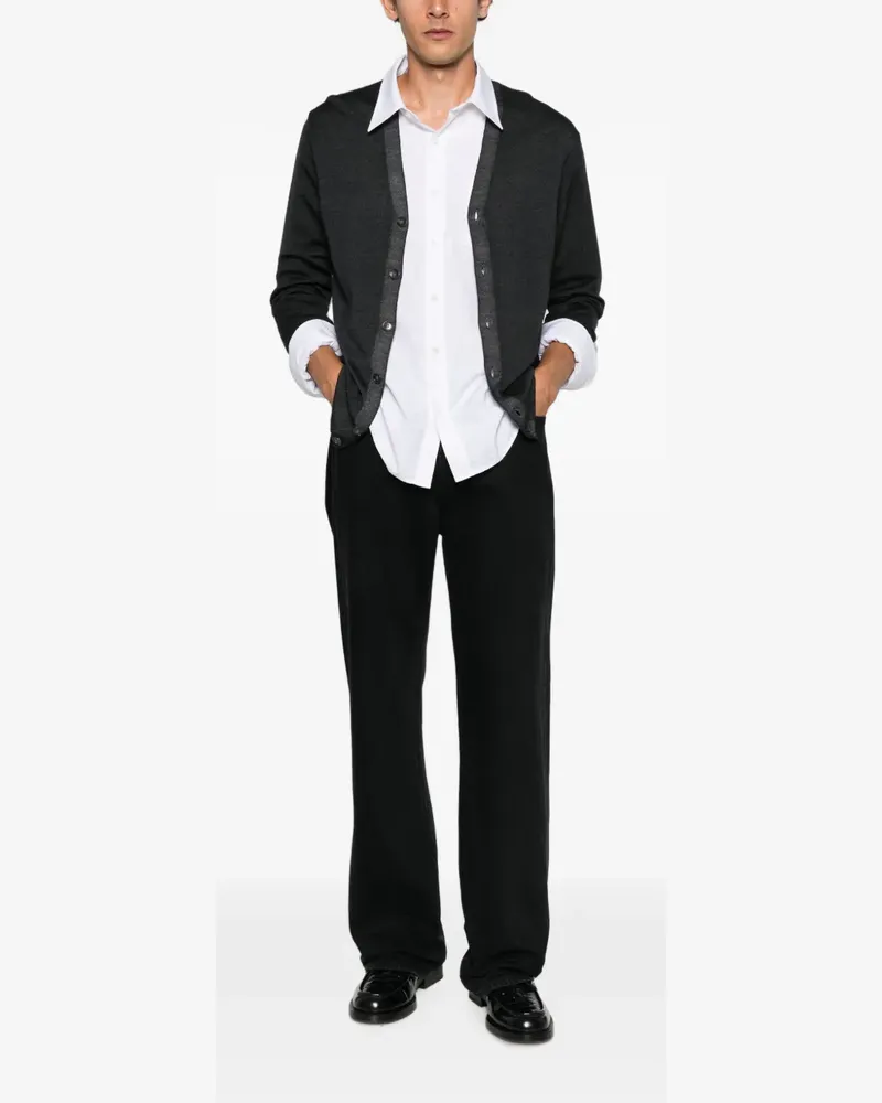 Daniele Fiesoli button-up cardigan - Schwarz Schwarz