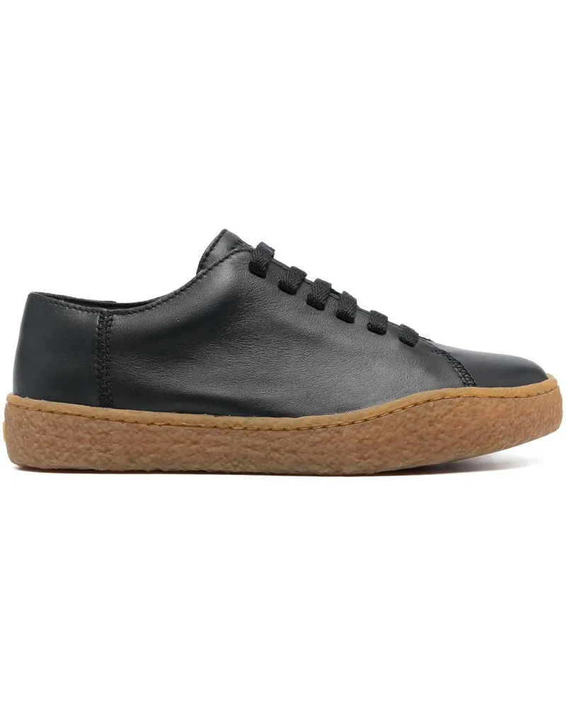 Camper Sneakers mit Schnürung - Schwarz Schwarz