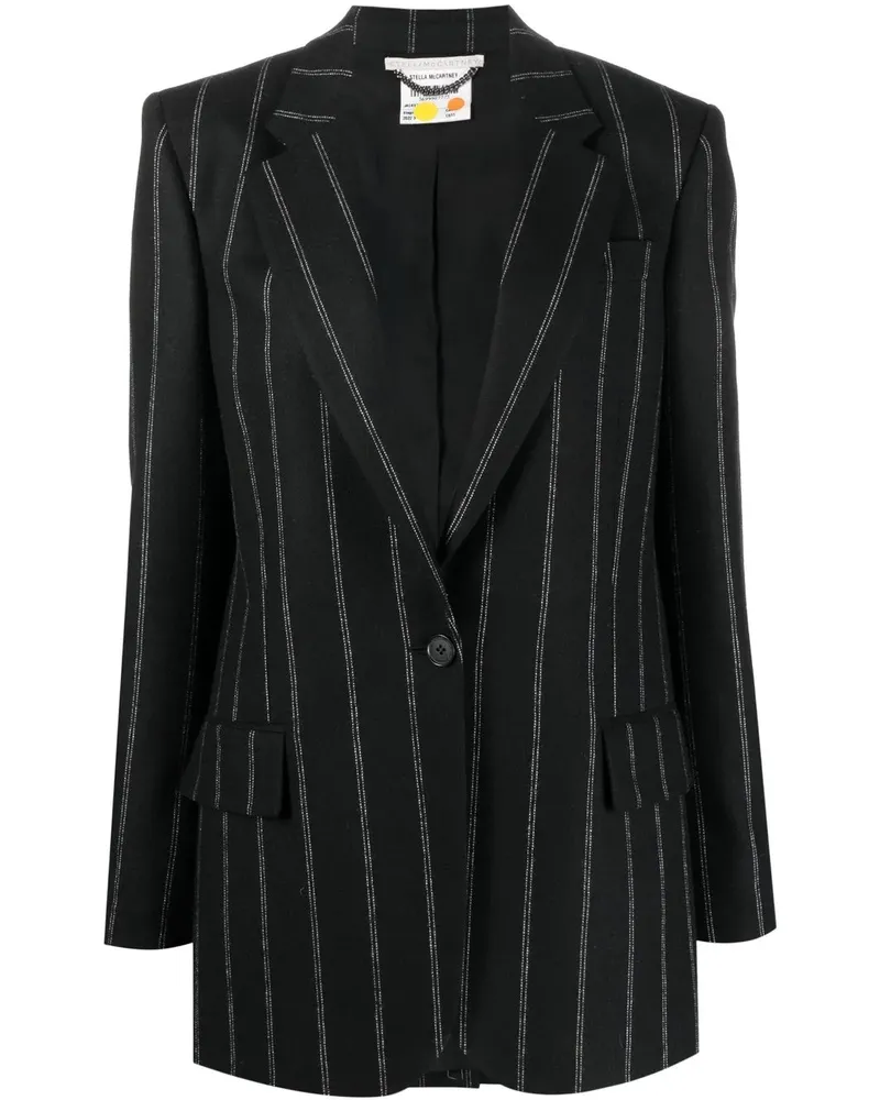 Stella McCartney Klassischer Blazer - Schwarz Schwarz