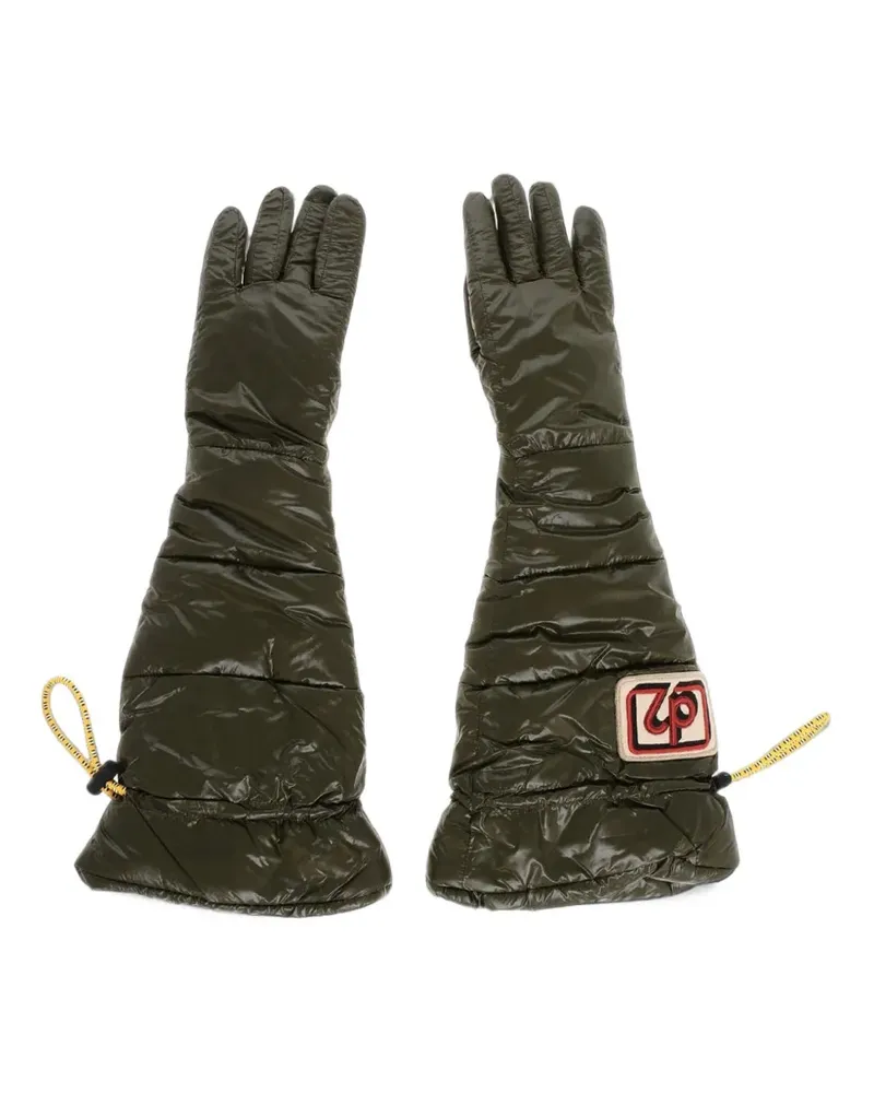 Dsquared2 quilted padded gloves - Grün Grün