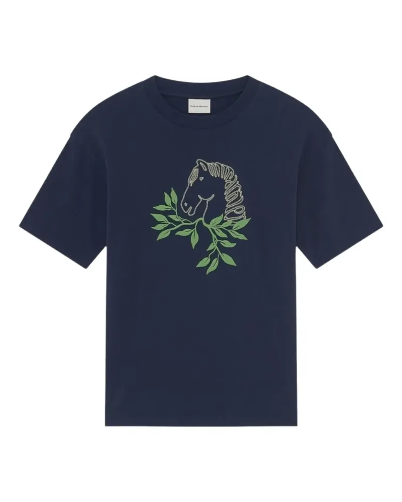 Drôle de Monsieur Le T-Shirt - Blau Blau