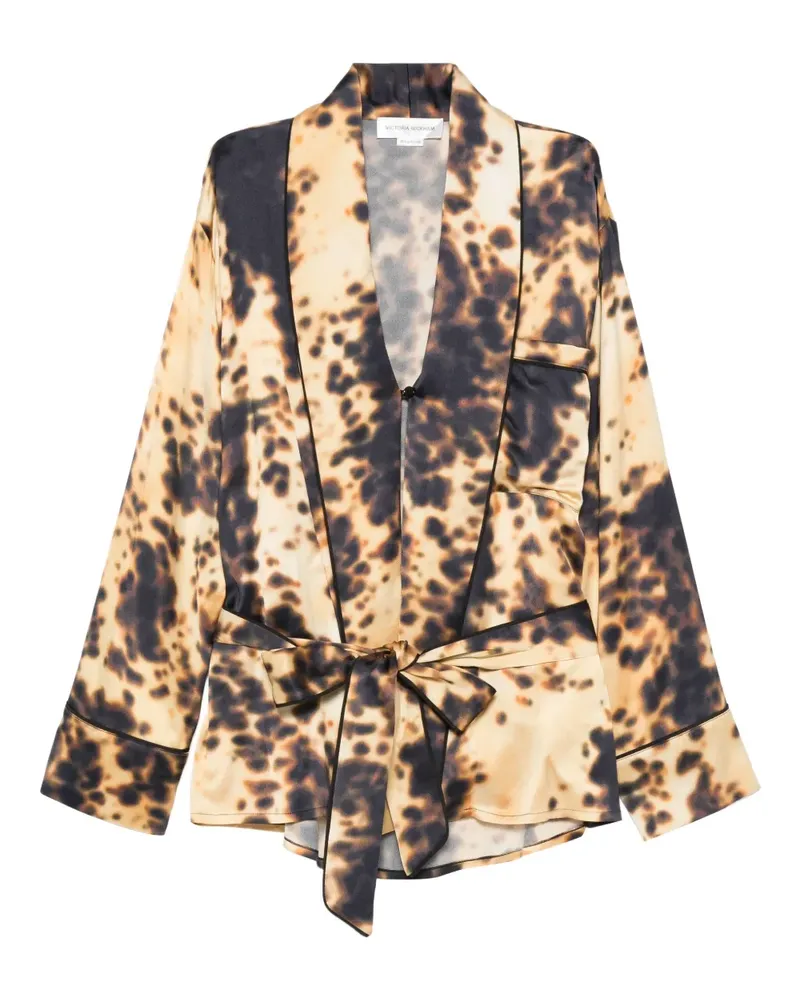 Victoria Beckham printed jacket - Braun Braun