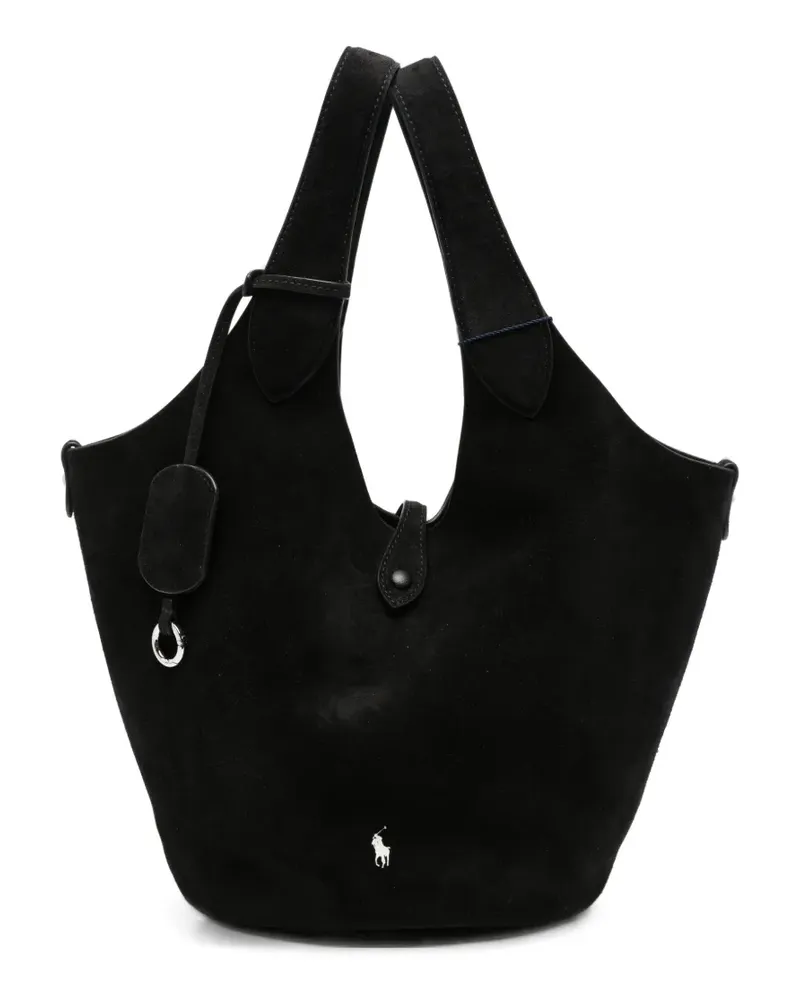 Ralph Lauren Shopper aus Wildleder - Schwarz Schwarz