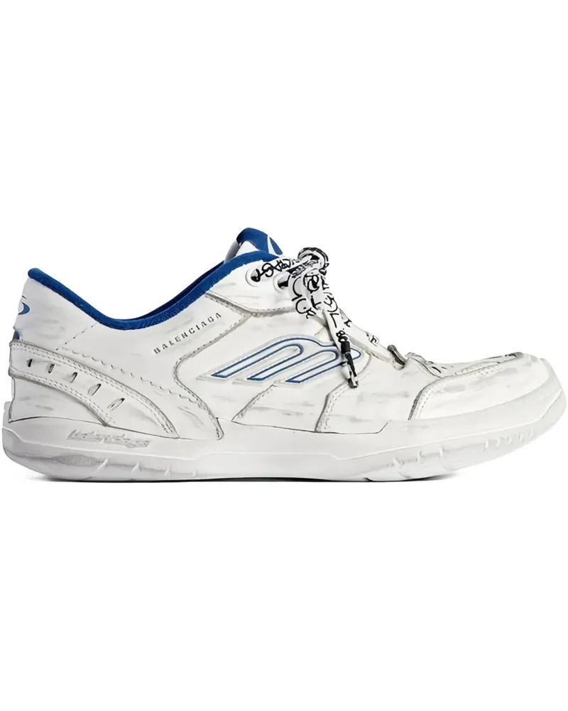 Balenciaga Hamptons Sneakers - Weiß Weiß