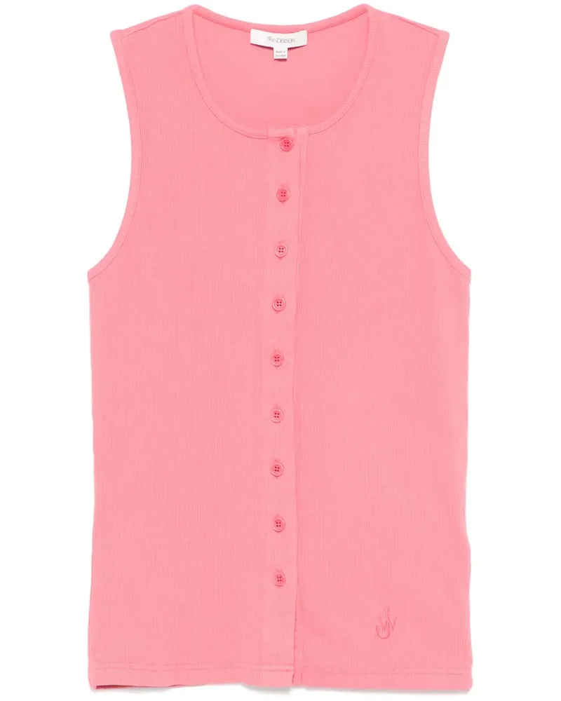 J.W.Anderson Trägershirt mit Knöpfen - Rosa Rosa