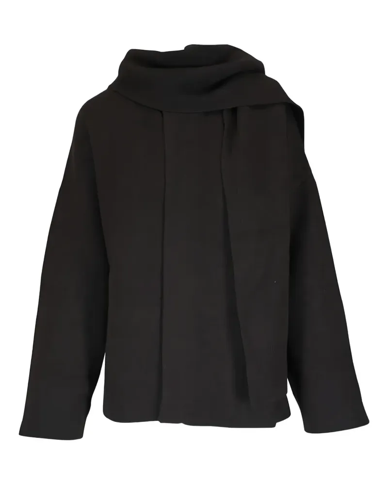 Le Kasha 1918 Kaschmir-Cardigan mit Schal - Braun Braun