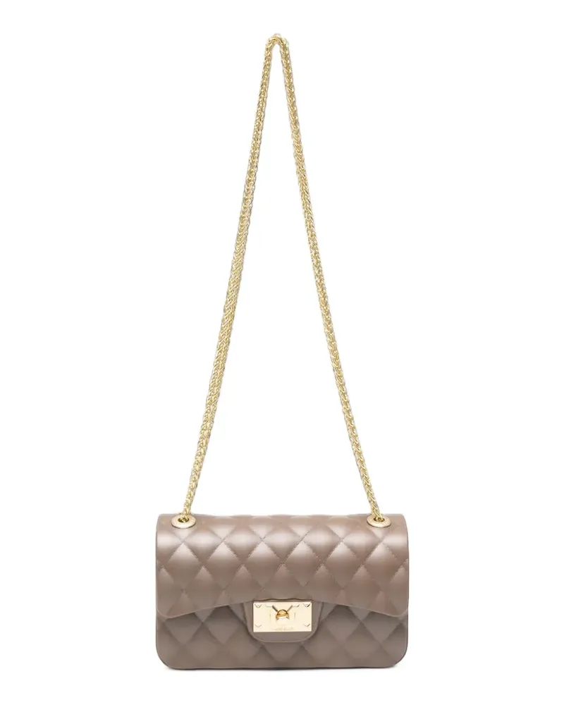 MARC ELLIS mini Flat Falcon quilted crossbody bag - Braun Braun