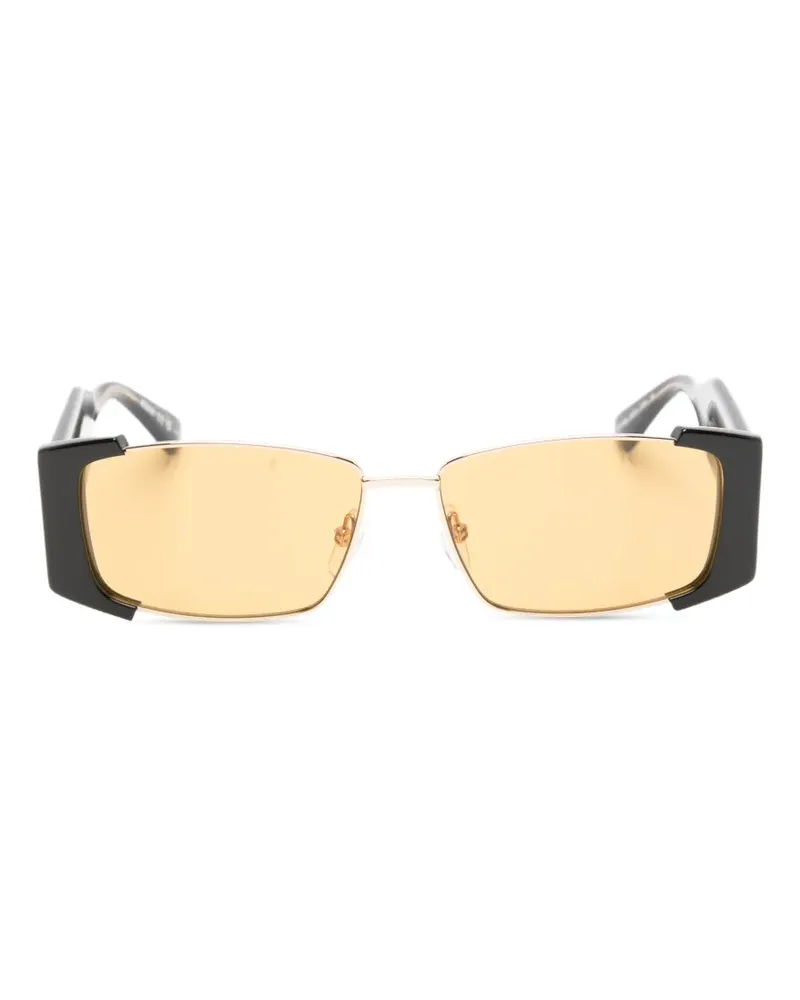 Moschino rectangle sunglasses - Schwarz Schwarz