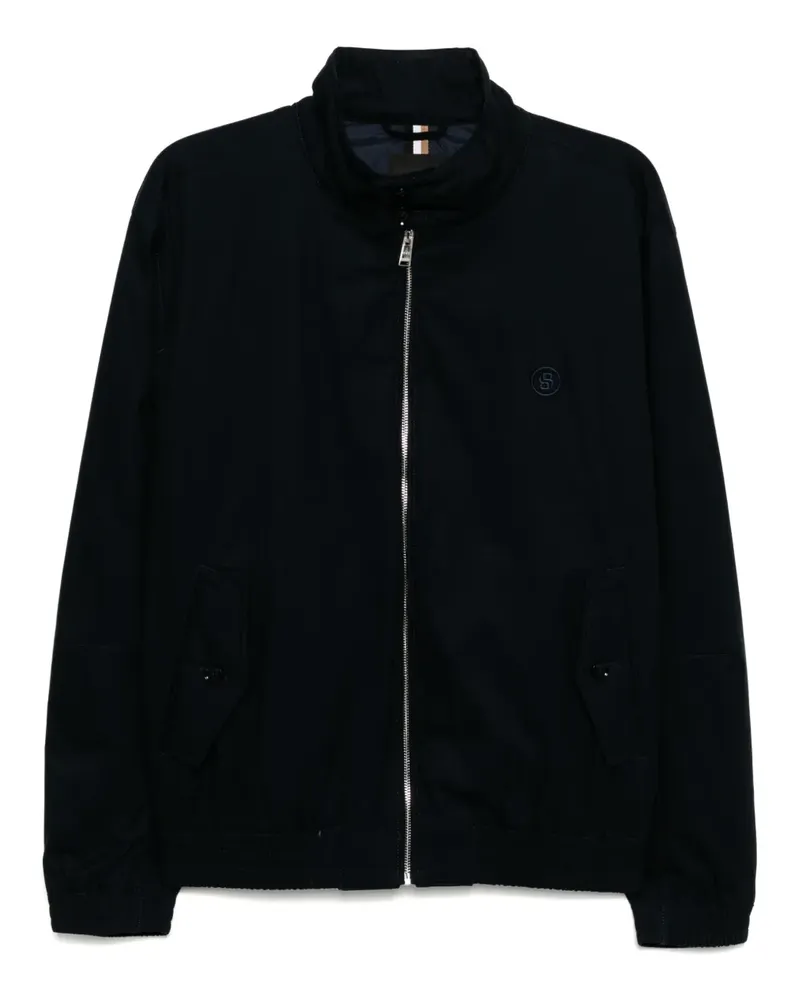 HUGO BOSS Double B Monogram Jacke - Blau Blau