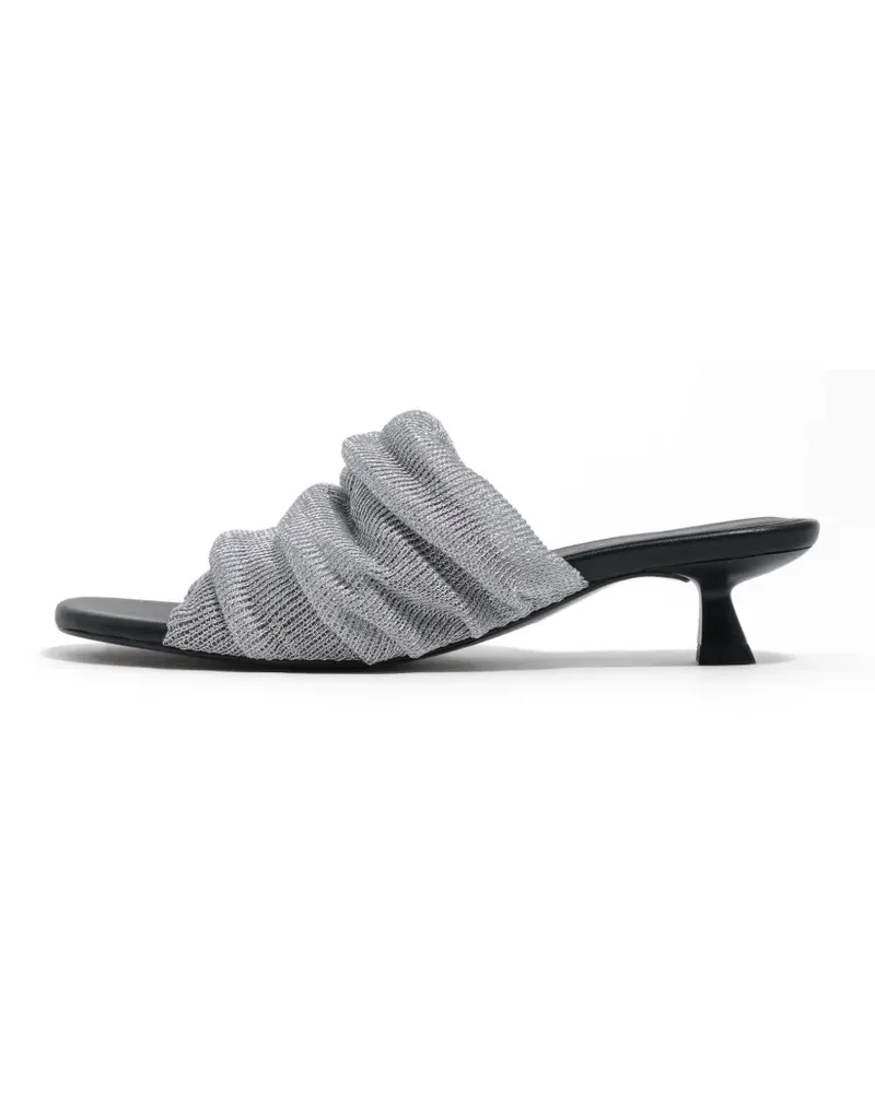 BIMBA Y LOLA Sandalen mit Absatz - Silber Silber