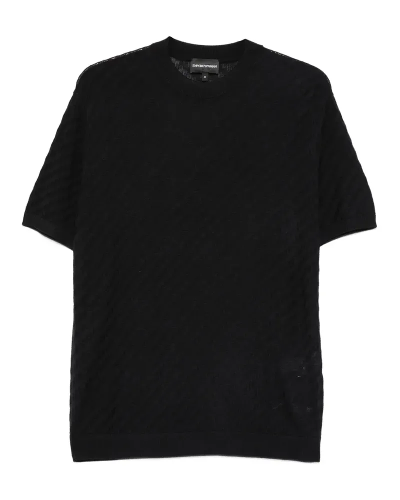 Emporio Armani short-sleeve polo shirt - Schwarz Schwarz