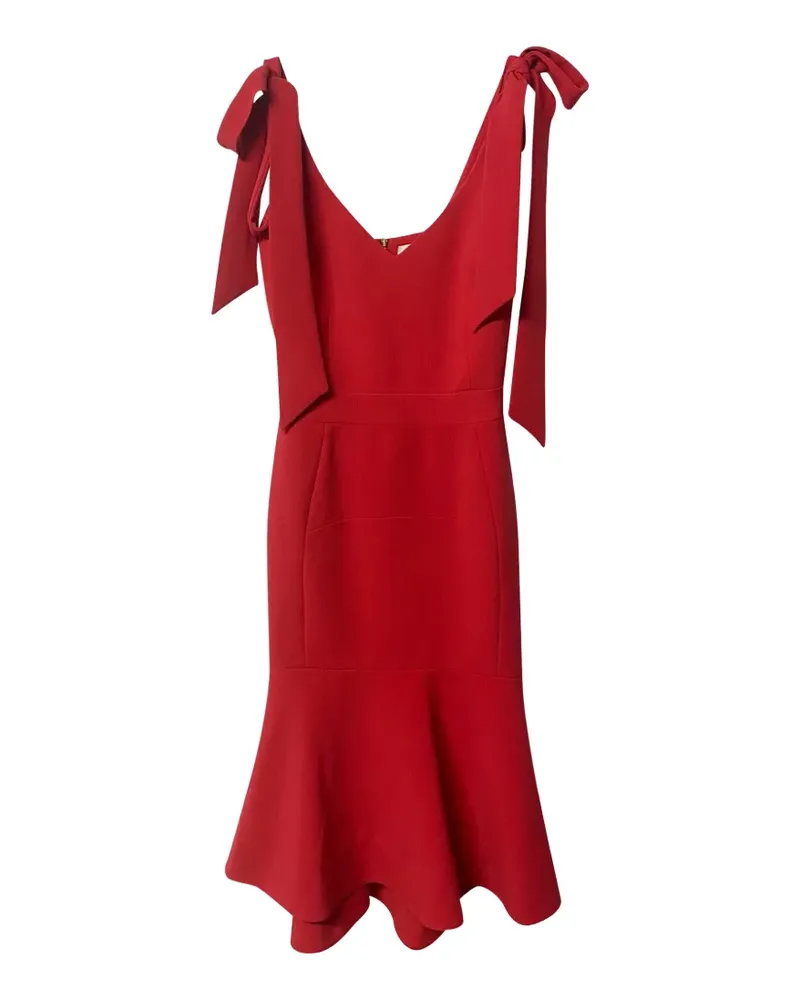 Rebecca Vallance tie strap midi dress - Rot Rot