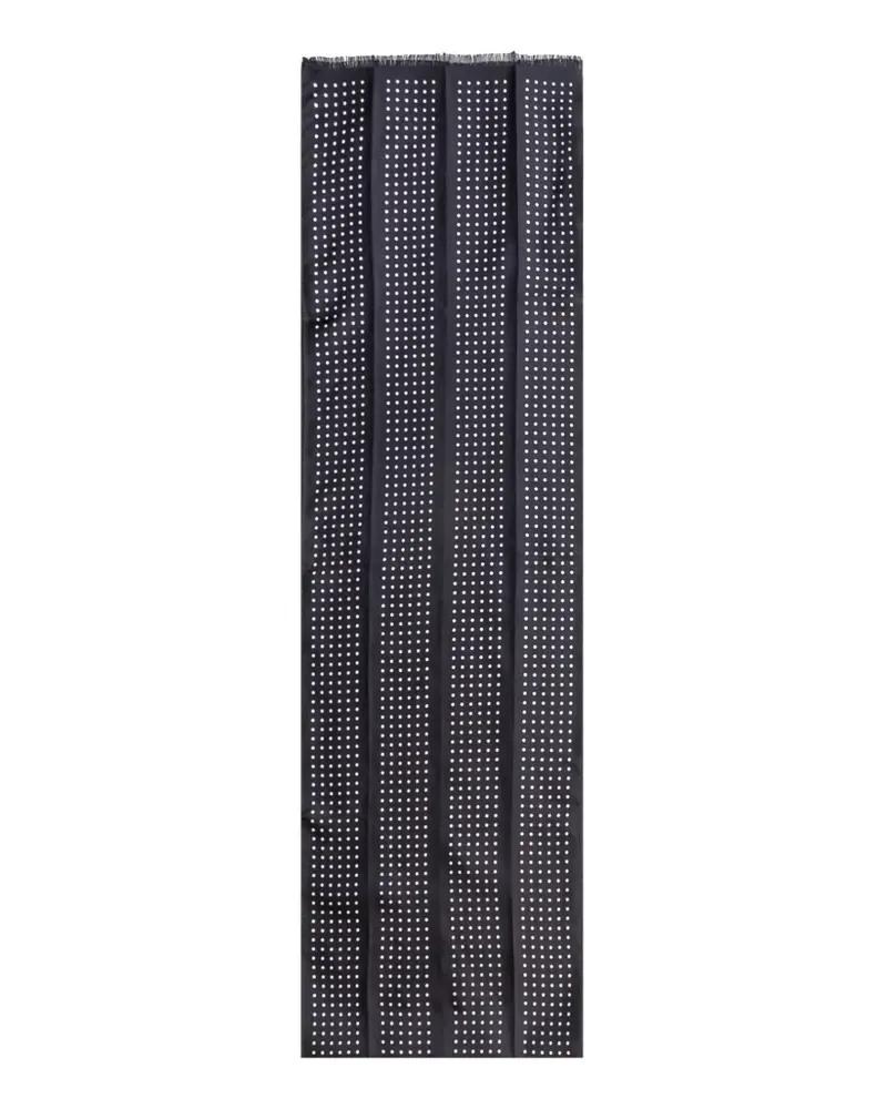 Tom Ford Schal mit Polka Dots - Schwarz Schwarz