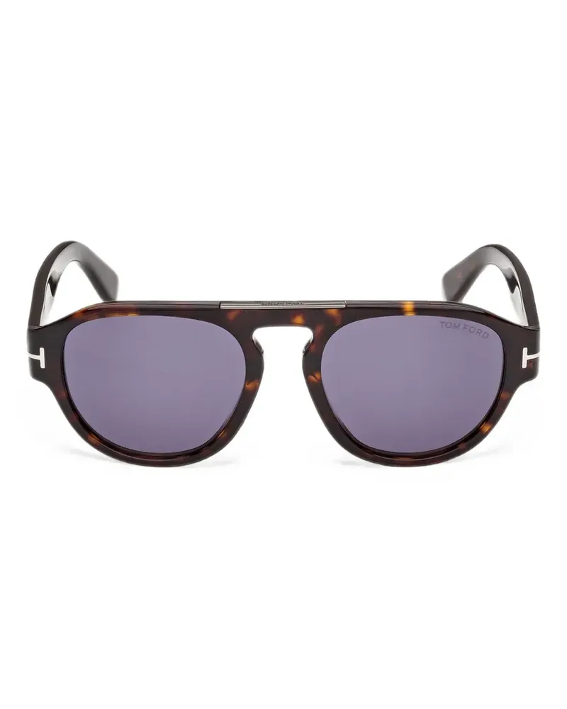 Tom Ford Pablo-02 Sonnenbrille in Schildpattoptik - Braun Braun