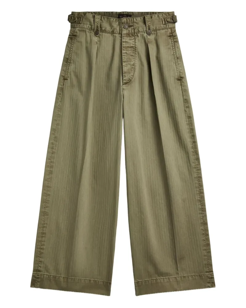 Ralph Lauren Klassische Cropped-Hose - Grün Grün