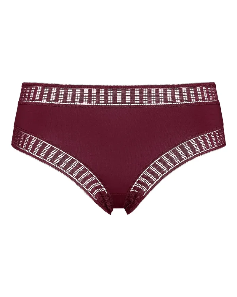 Eres Gabby Tanga mit grafischer Spitze - Violett Violett