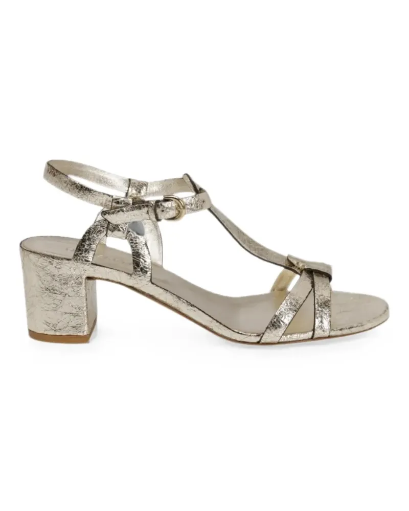 Roberto del Carlo Betty Sandalen mit Riss-Effekt - Gold Gold