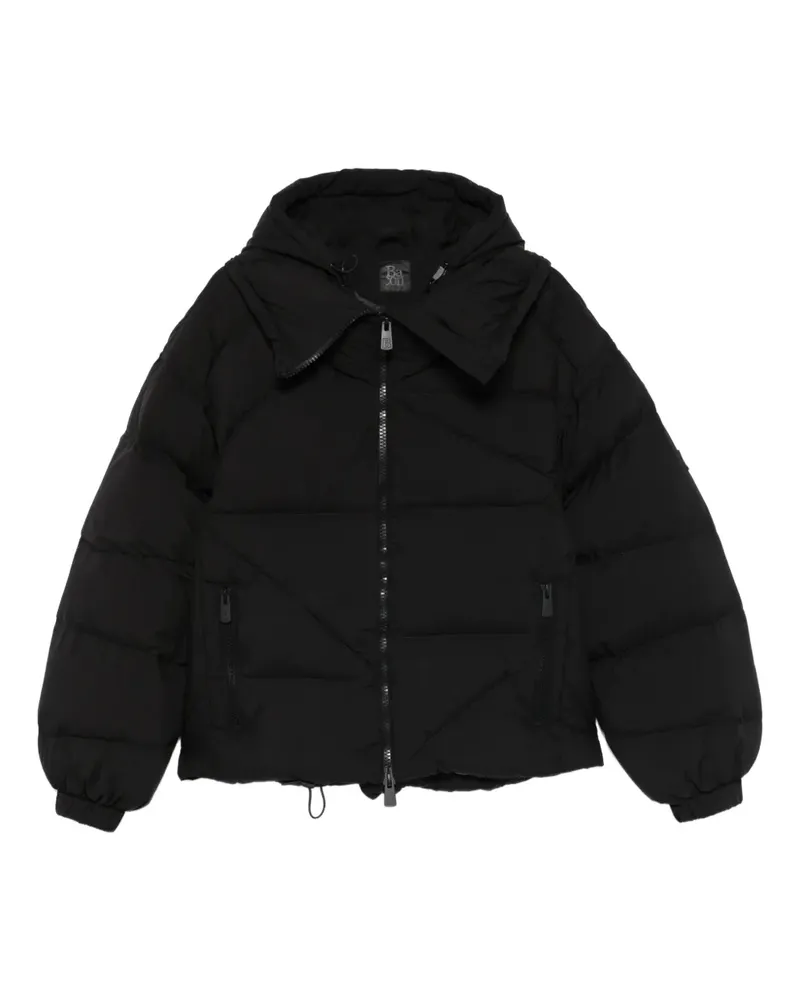 Bacon Steppjacke mit Reißverschluss - Schwarz Schwarz