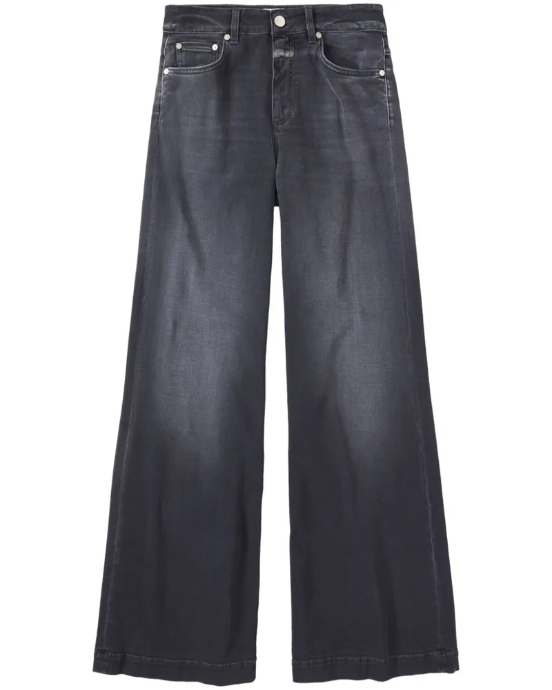 Closed Jeans mit weitem Bein - Schwarz Schwarz