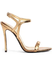 Dsquared2 Sandalen mit Metallic-Finish Gold