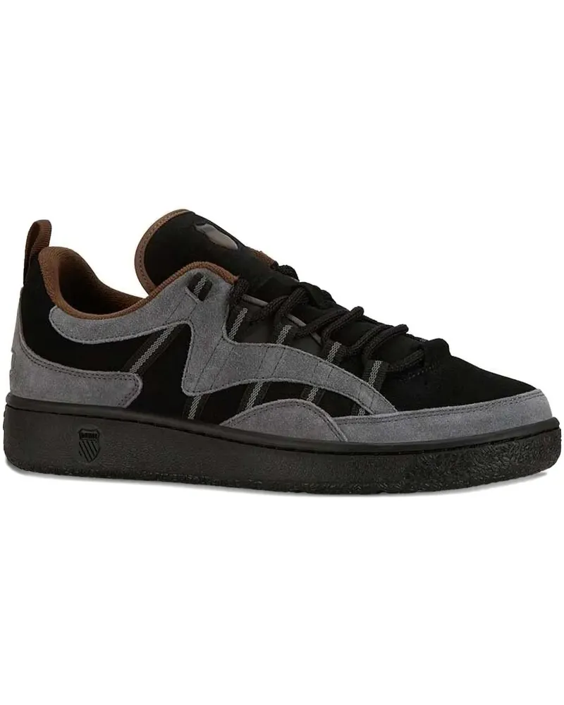 K-Swiss Sneakers aus Wildleder - Schwarz Schwarz