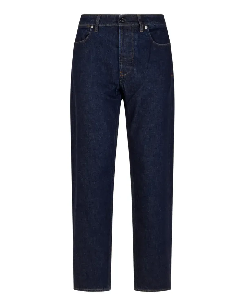 Stone Island Jeans mit Badge - Blau Blau