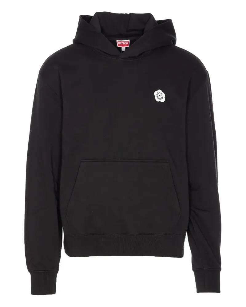 Kenzo Hoodie mit Kängurutasche - Schwarz Schwarz