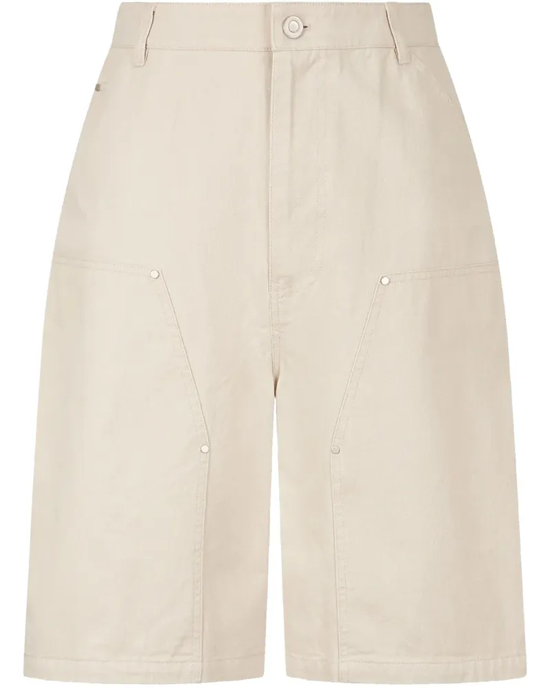 STUDIO TOMBOY Shorts mit Kontraststickerei - Nude Nude