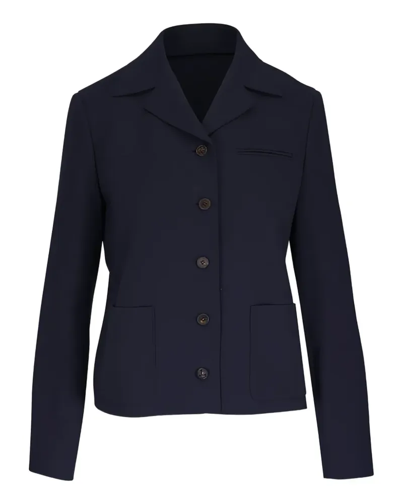 Lafayette148 doubleface wool jacket - Blau Blau