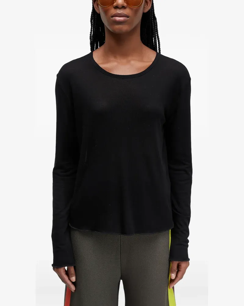 Osklen Klassisches Langarmshirt - Schwarz Schwarz